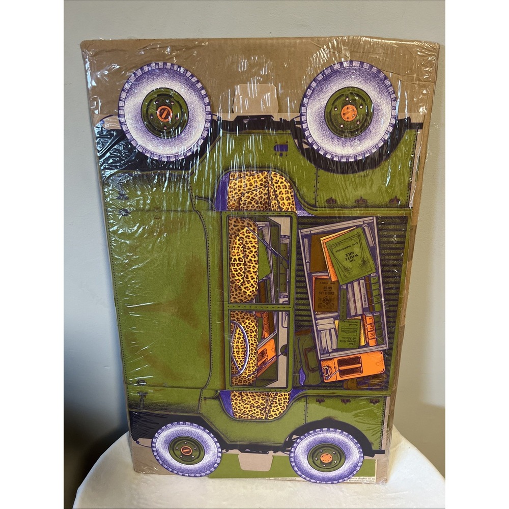 1980's Banana Republic Safari Jeep-Shaped 3-D Gift Box New never used